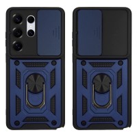 Θήκη Ring Armor CamPro Sonique για Samsung Galaxy S26 Ultra Μπλέ