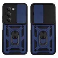 Θήκη Ring Armor CamPro Sonique για Xiaomi Redmi 15 4G / Redmi 15 5G Μπλέ