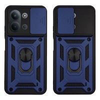Θήκη Ring Armor CamPro Sonique για Xiaomi Redmi 15C 4G / Redmi 15C 5G / Poco C85 4G Μπλέ