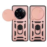 Θήκη Ring Armor CamPro Sonique Realme 14 Pro Plus 5G Ροζ Χρυσό