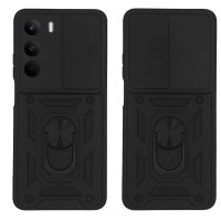 Θήκη Ring Armor CamPro Sonique Realme C71 4G Μαύρο