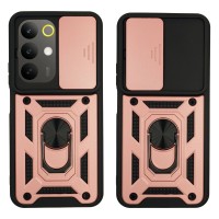Θήκη Ring Armor CamPro Sonique Realme C85 4G Ροζ Χρυσό