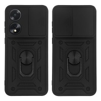 Θήκη Ring Armor CamPro Sonique για Oppo Oppo A98 5G Μαύρο
