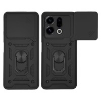 Θήκη Ring Armor CamPro Sonique για Oppo Oppo Find X9 5G Μαύρο