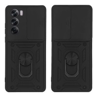 Θήκη Ring Armor CamPro Sonique για Oppo Oppo Reno12 5G Μαύρο