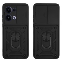 Θήκη Ring Armor CamPro Sonique για Oppo Oppo Reno13 5G Μαύρο