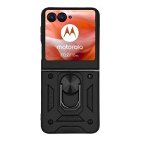Θήκη Ring Armor CamPro Sonique για Motorola (Large Hole) Motorola Razr 40 Ultra Μαύρο