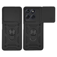 Θήκη Ring Armor CamPro Sonique για Motorola Edge 60 Fusion 5G Μαύρο