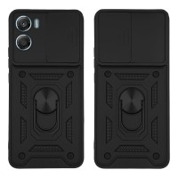 Θήκη Ring Armor CamPro Sonique για Motorola Moto G06 4G / Moto G06 Power 4G Μαύρο