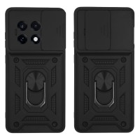 Θήκη Ring Armor CamPro Sonique για OnePlus OnePlus 13R 5G Μαύρο