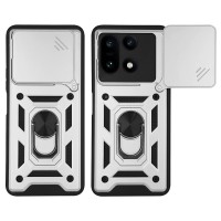Θήκη Ring Armor CamPro Sonique για OnePlus OnePlus 15 5G Ασημί