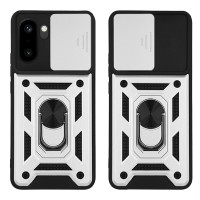 Θήκη Ring Armor CamPro Sonique για OnePlus OnePlus 15R 5G Ασημί