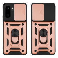 Θήκη Ring Armor CamPro Sonique για OnePlus OnePlus 15R 5G Ροζ Χρυσό