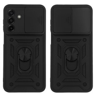 Θήκη Ring Armor CamPro Sonique για Samsung Galaxy A17 4G / Galaxy A17 5G Μαύρο