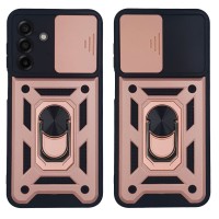 Θήκη Ring Armor CamPro Sonique για Samsung Galaxy A17 4G / Galaxy A17 5G Ροζ Χρυσό