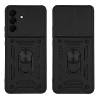 Θήκη Ring Armor CamPro Sonique για Samsung Galaxy A57 5G Μαύρο