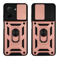 Θήκη Ring Armor CamPro Sonique για Xiaomi Redmi A5 4G (173.45mm) Ροζ Χρυσό
