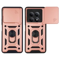 Θήκη Ring Armor CamPro Sonique για Xiaomi Redmi Note 15 4G / Redmi Note 15 5G / Poco M8 5G Ροζ Χρυσό