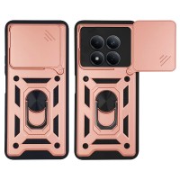 Θήκη Ring Armor CamPro Sonique για Xiaomi Redmi Note 15 Pro 4G Ροζ Χρυσό