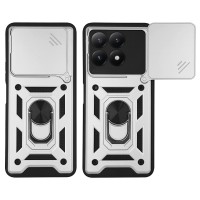 Θήκη Ring Armor CamPro Sonique για Xiaomi Xiaomi 15T 5G Ασημί