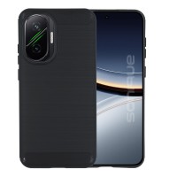 Θήκη Σιλικόνης Sonique Carbon Brushed Xiaomi Poco F7 5G Μαύρο