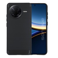 Θήκη Σιλικόνης Sonique Carbon Brushed Xiaomi Poco F7 Pro 5G Μαύρο