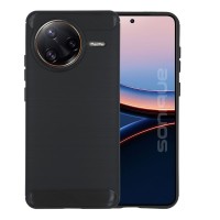 Θήκη Σιλικόνης Sonique Carbon Brushed Xiaomi Poco F7 Ultra 5G Μαύρο