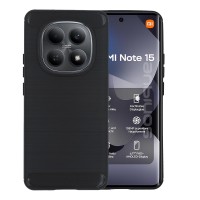 Θήκη Σιλικόνης Sonique Carbon Brushed Xiaomi Redmi Note 15 4G / Redmi Note 15 5G / Poco M8 5G Μαύρο
