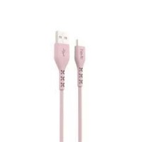 Καλώδιο Havit H68 USB 2.0 σε Micro USB 1M Ροζ
