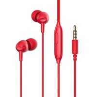 Ακουστικά Havit E48P Jack 3,5mm Κόκκινο