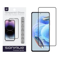 Hardy Glass Sonique Premium Series HD Full Cover 9H Xiaomi Redmi Note 12 Pro 5G / Redmi Note 12 Pro Plus 5G / Poco X5 Pro Μαύρο