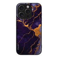 Θήκη Sonique Marble Series για Apple iPhone 15 Pro Μωβ