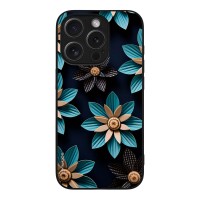 Θήκη Sonique 3D Flower Series για Apple iPhone 15 Pro Γαλάζιο