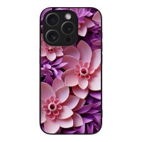 Θήκη Sonique 3D Flower Series για Apple iPhone 15 Pro Ροζ
