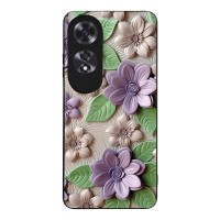 Θήκη Sonique 3D Flower Series για Oppo A60 Βιολετί