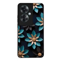 Θήκη Sonique 3D Flower Series για Oppo Reno11 F 5G Γαλάζιο
