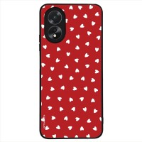Θήκη Sonique Heart Series για Oppo A38 Κόκκινο