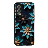 Θήκη Sonique 3D Flower Series για OnePlus Nord 2 5G Γαλάζιο