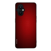 Θήκη Sonique Carbon Series για Oppo Reno7 Lite 5G / Oppo Reno8 Lite 5G Κόκκινο