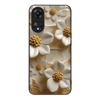 Θήκη Sonique 3D Flower Series για Oppo A78 5G Λευκό