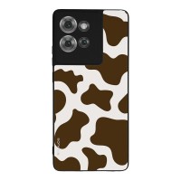 Θήκη Sonique Animal Print Series για Motorola Edge 50 5G Cow 02