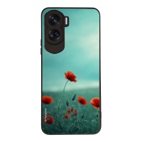 Θήκη Sonique Sunset in Eden Series για Honor 90 Lite 5G Scarlet Poppy
