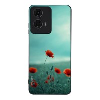 Θήκη Sonique Sunset in Eden Series για Motorola Moto G04 4G / Moto G04s 4G / Moto G24 4G / Moto G24 4G Power / Moto E14 4G Scarlet Poppy