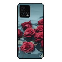 Θήκη Sonique Sunset in Eden Series για Motorola Moto G72 Midnight Rose