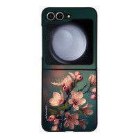 Θήκη Sonique Sunset in Eden Series για Samsung Galaxy Z Flip 6 / Galaxy Z Flip 7 FE 5G Almond Blossom