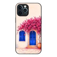 Θήκη Sonique Greek Island Muse Series για Apple iPhone 12 Pro Max Ροζ Μπουκαμβίλια