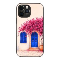 Θήκη Sonique Greek Island Muse Series για Apple iPhone 13 Pro Max Ροζ Μπουκαμβίλια