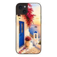 Θήκη Sonique Greek Island Muse Series για Apple iPhone 15 Plus Ηλιοβασίλεμα Σαντορίνης