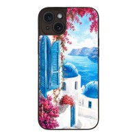 Θήκη Sonique Greek Island Muse Series για Apple iPhone 15 Plus Σαντορινό Γαλάζιο