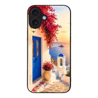 Θήκη Sonique Greek Island Muse Series για Apple iPhone 16 Plus Ηλιοβασίλεμα Σαντορίνης